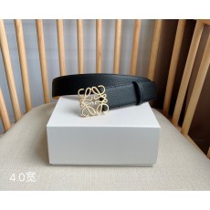 로에베 LOEWE 리버서블 핀 버클 가죽 벨트 001-219927