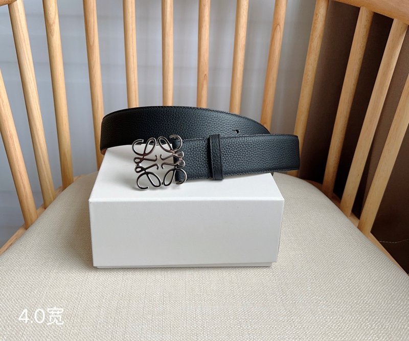 로에베 LOEWE 양면 핀 버클 소가죽 벨트 001-219929