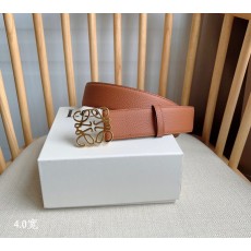 로에베 LOEWE 그레인 가죽 핀 버클 벨트 001-219930