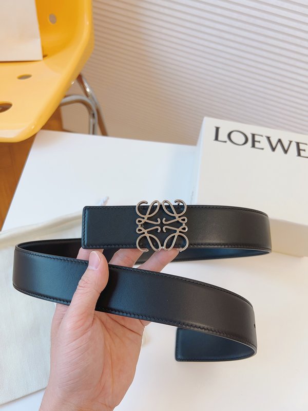 LOEWE 로에베 클래식 와이드 벨트 패션 아이템 001-219935