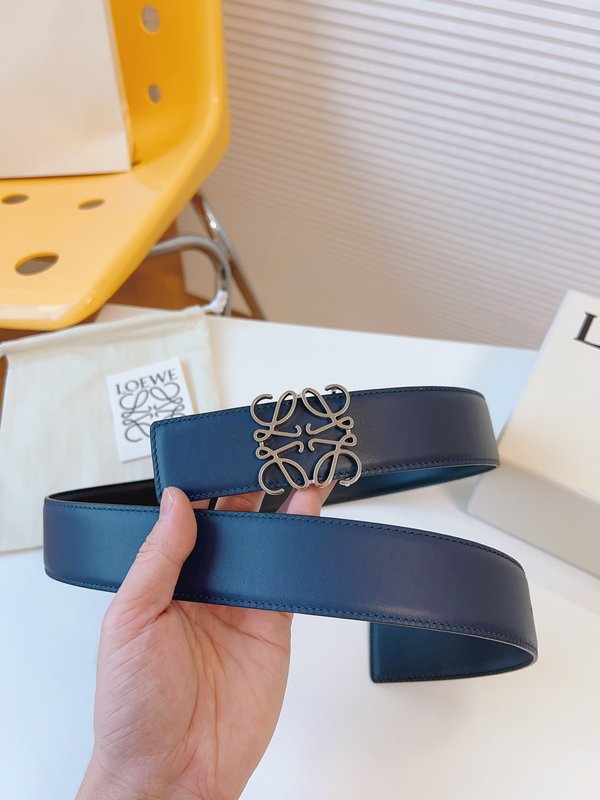 LOEWE 로에베 클래식 와이드 벨트 패션 아이템 001-219935