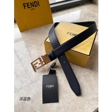 펜디 양면 벨트 FF 버클 캐주얼 웨이스트 벨트 001-219956