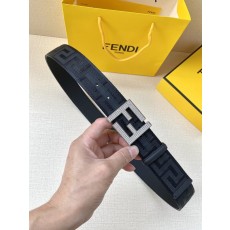 펜디 FF 라인스톤 버클 벨트 001-219977