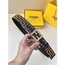 펜디 FF 로고 다이아몬드 버클 벨트 3.8cm 001-219979