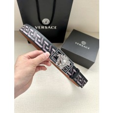 베르사체 펜디 콜라보 회전 버클 와이드 벨트 3.8cm 001-219980