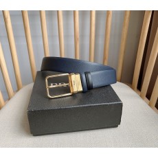 프라다 사피아노 양면 가죽 벨트 3.5cm 001-220047
