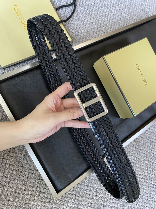 톰포드 남성용 핸드메이드 가죽 벨트 001-220229