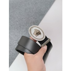 베르사체 메두사 헤드 버클 가죽 벨트 001-220266