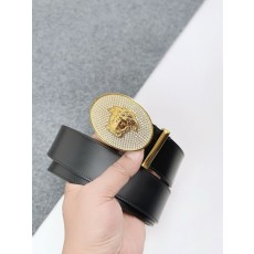 베르사체 메두사 헤드 버클 가죽 벨트 001-220267