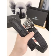 베르사체 메두사 그리스 키 패턴 캐주얼 벨트 001-220268