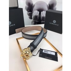 베르사체 메두사 헤드 가죽 벨트 001-220274