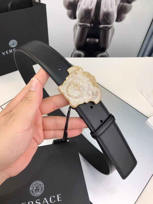 베르사체 크리스탈 메두사 버클 벨트 001-220277
