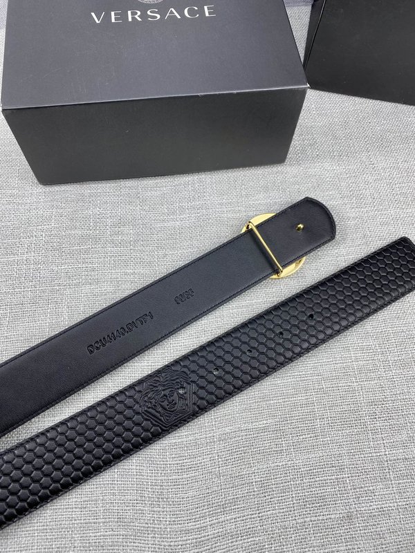 베르사체 Versace 메두사 헤드 가죽 벨트 001-220294