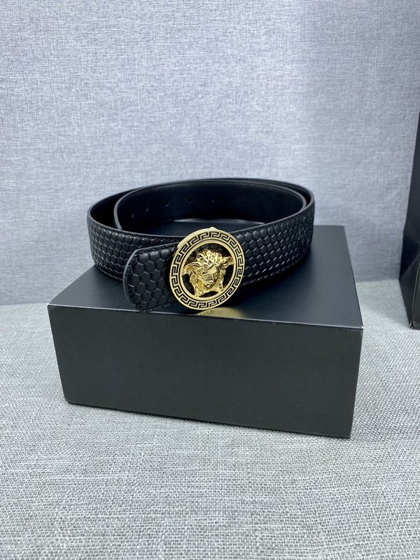 베르사체 Versace 메두사 헤드 가죽 벨트 001-220294