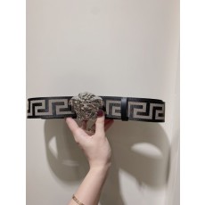 베르사체 메두사 프린트 송아지 가죽 벨트 001-220309