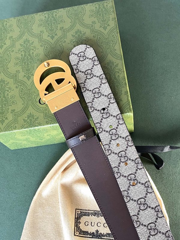 GUCCI 구찌 클래식 더블 G 벨트 수입 소가죽 001-220338