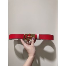 구찌 양면 회전 벨트 레드 컬러 001-220344