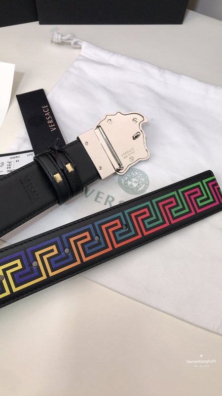 베르사체 Versace 메두사 버클 양면 벨트 001-220350