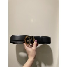 구찌 GG 버클 와이드 레더 벨트 001-220361