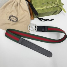구찌 레드그린 웹 더블 G 버클 벨트 001-220367