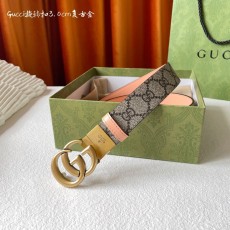 구찌 양면 프린트 벨트 폭 3cm 커스텀 가능 001-220379
