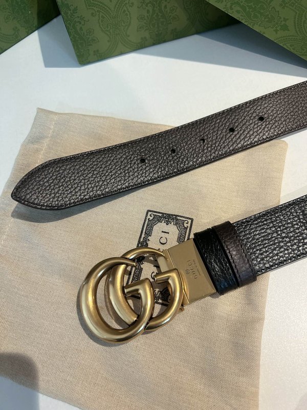 구찌 남성용 더블 G 버클 벨트 40mm 001-220431