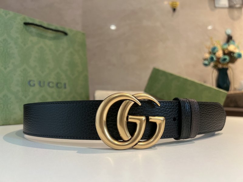 구찌 남성용 더블 G 버클 벨트 40mm 001-220431