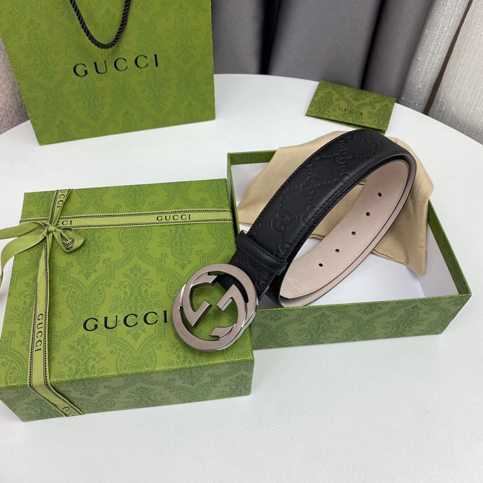 구찌 클래식 GG 버클 벨트 40mm 폭 001-220455