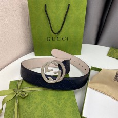 구찌 클래식 GG 더블 컬러 버클 벨트 40mm 001-220458