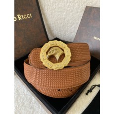 스테파노 리치 독수리 버클 가죽 벨트 001-220496