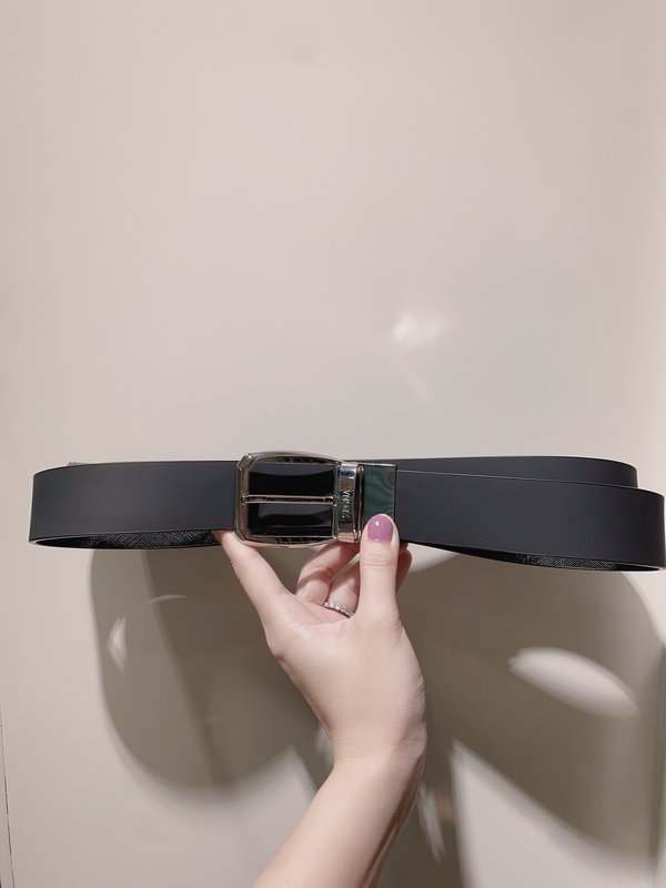 제냐 ZEGNA 정품 송아지 가죽 양면 벨트 001-220511