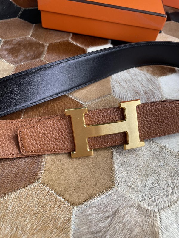 에르메스 남성 양면 가죽 벨트 38mm 001-220584
