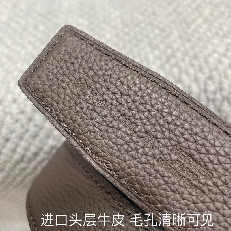 에르메스 양면 토고 가죽 벨트 3.8cm 폭 001-220597