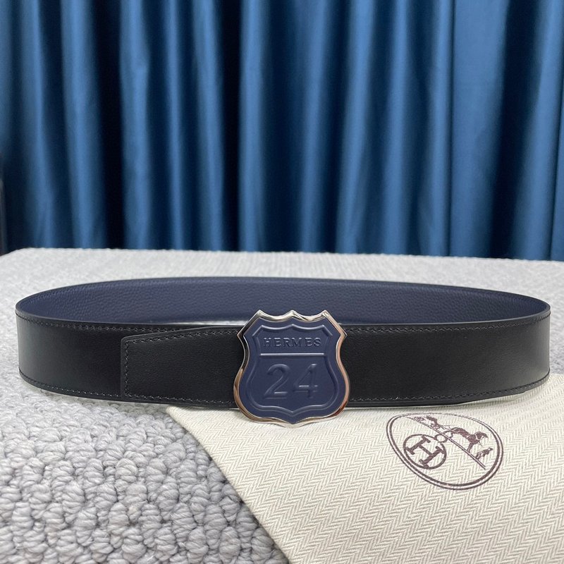 에르메스 양면 TOG 가죽 벨트 스틸 버클 3.8cm 001-220600