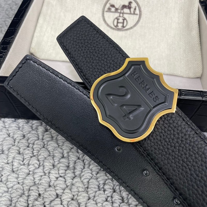 에르메스 양면 TOGO 가죽 벨트 3.8cm 001-220605