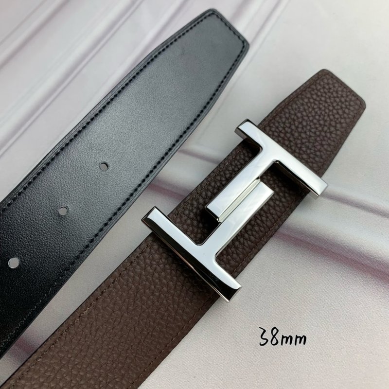 에르메스 양면 가죽 H 버클 벨트 38mm 001-220624