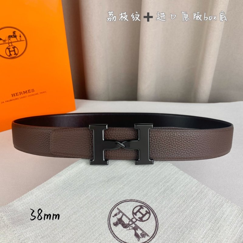 에르메스 양면 H 버클 벨트 38mm 수입 소가죽 001-220646