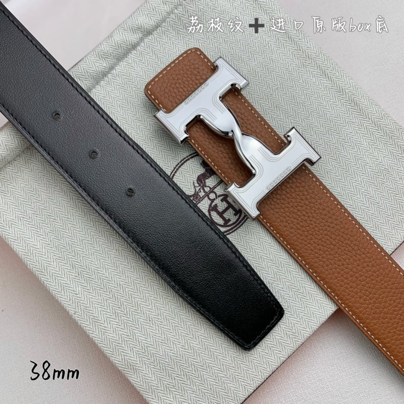 에르메스 클래식 H 버클 양면 벨트 38mm 001-220648
