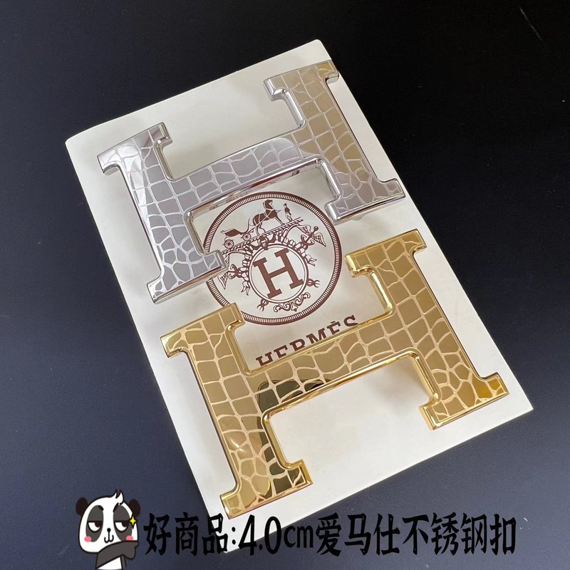 에르메스 4.0cm 스테인리스 버클 벨트 001-220656