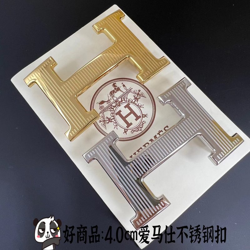 에르메스 4.0cm 스테인리스 버클 벨트 001-220656