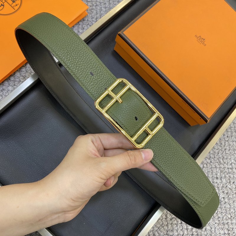 에르메스 박스 토고 소가죽 양면 벨트 001-220676