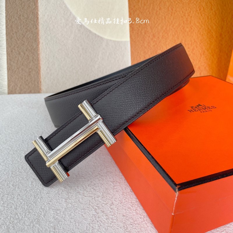 에르메스 오리지널 양면 벨트 3.8cm 폭 001-220694