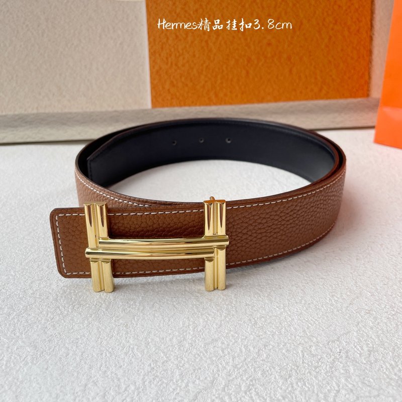 에르메스 오리지널 양면 벨트 수입 가죽 골드 버클 001-220743