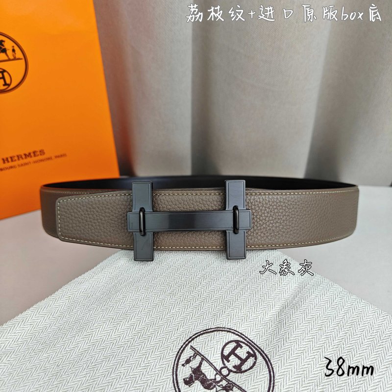 에르메스 양면 벨트 38mm 골드 실버 블랙 버클 001-220750