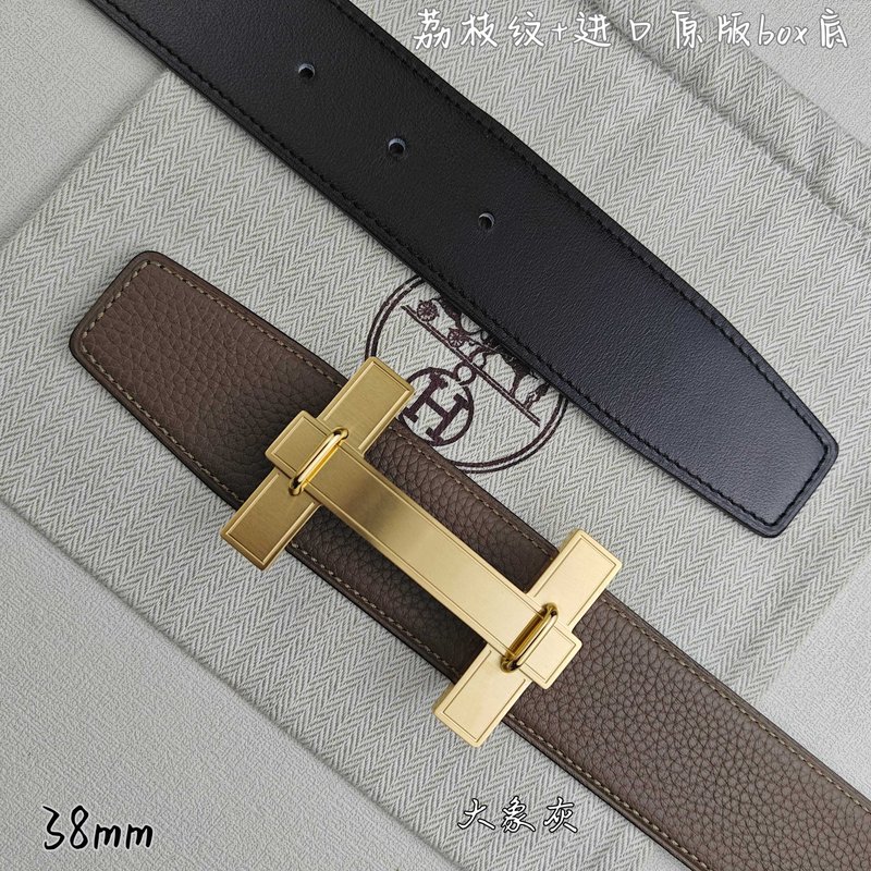 에르메스 양면 벨트 38mm 골드 실버 블랙 버클 001-220750