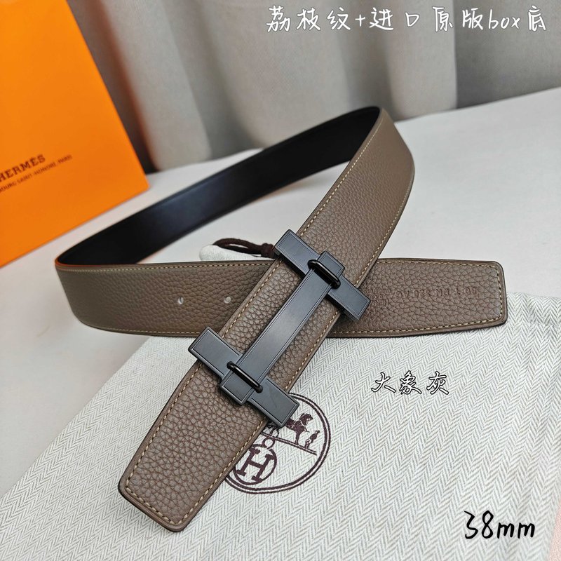 에르메스 양면 벨트 38mm 골드 실버 블랙 버클 001-220750