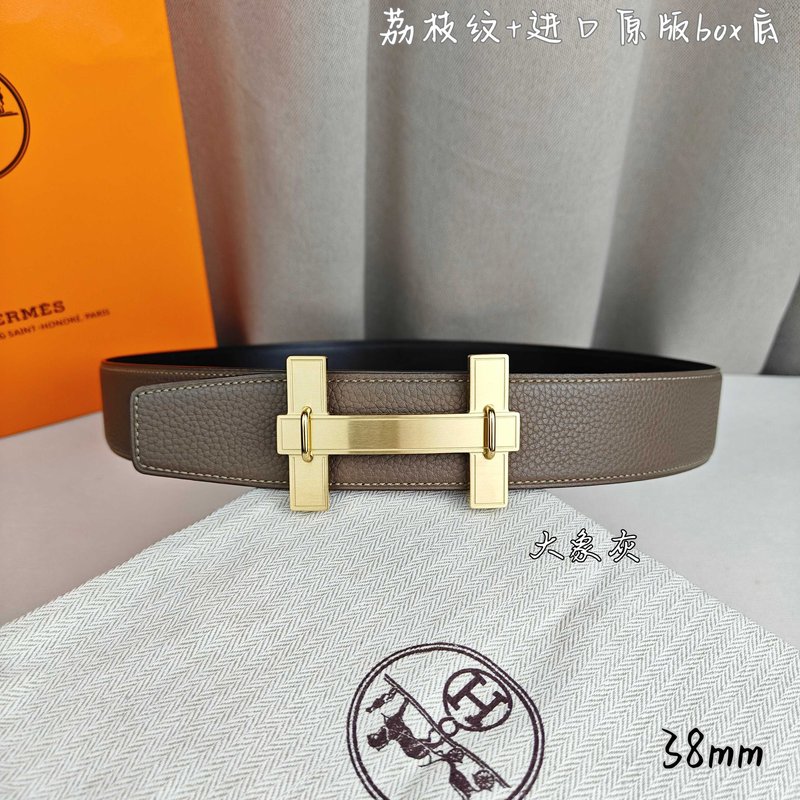 에르메스 양면 벨트 38mm 골드 실버 블랙 버클 001-220750