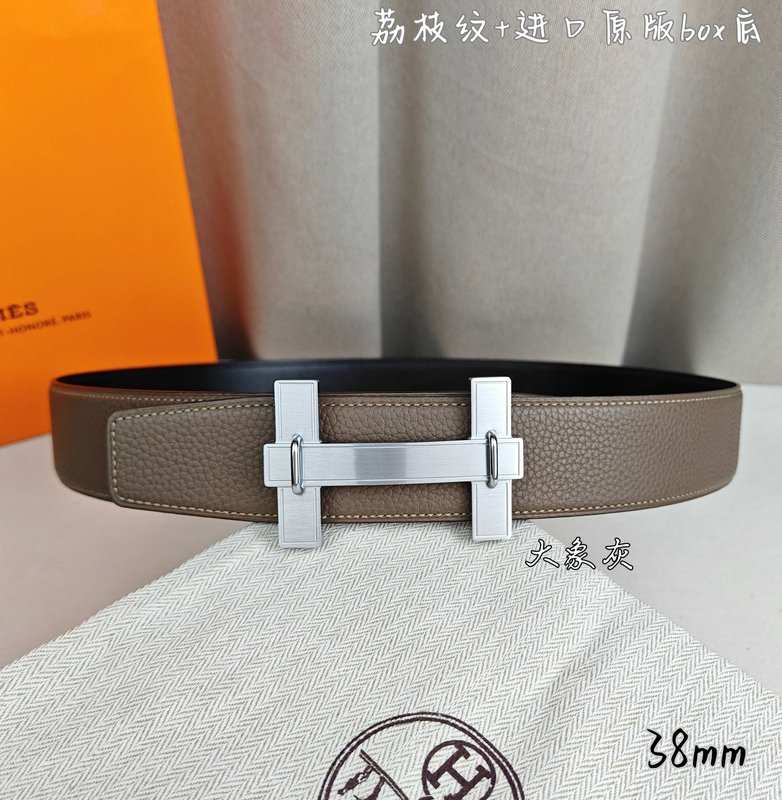 에르메스 양면 벨트 38mm 골드 실버 블랙 버클 001-220750