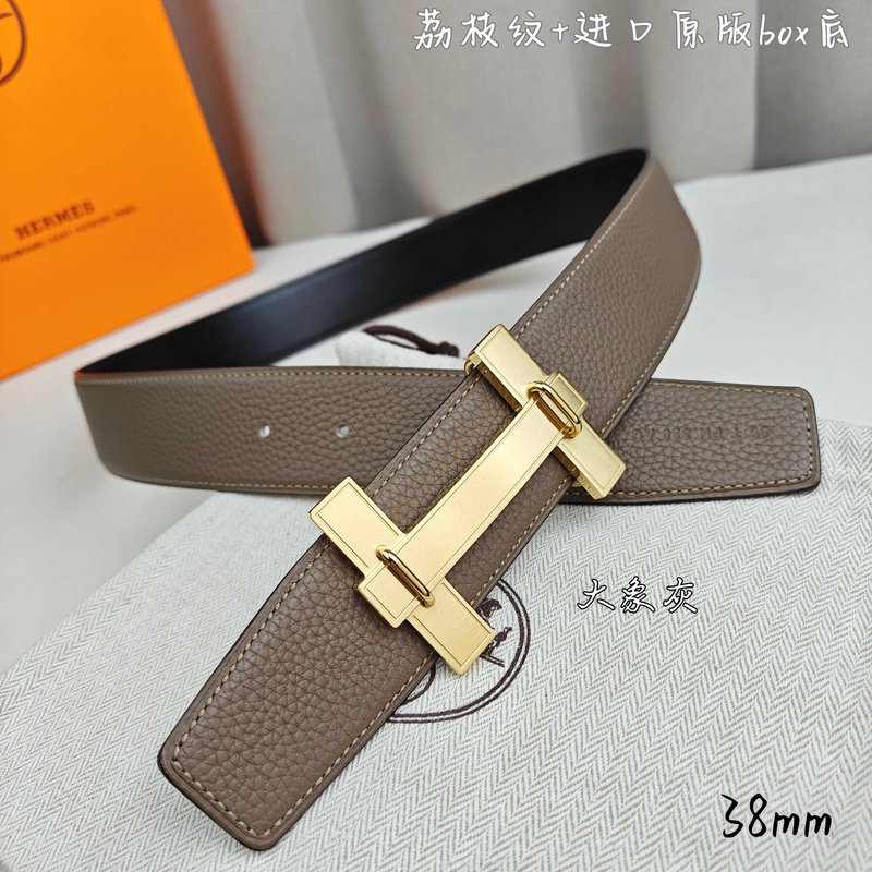 에르메스 양면 벨트 38mm 골드 실버 블랙 버클 001-220750