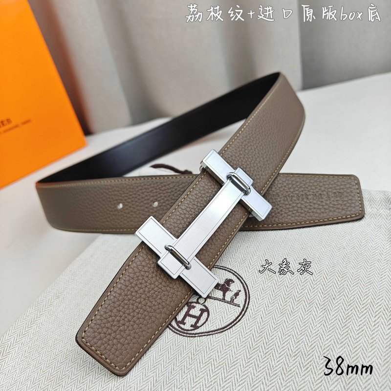 에르메스 양면 벨트 38mm 골드 실버 블랙 버클 001-220750